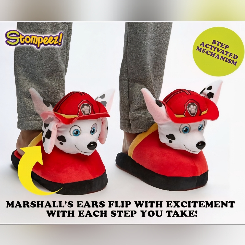 Stompeez! Rare Kids Marshall Slippers